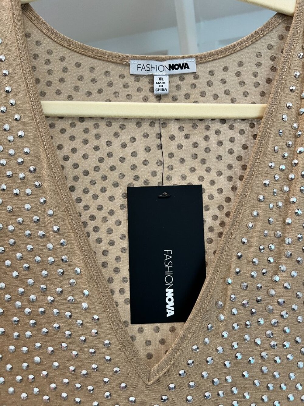 NWT Rhinestone Dress - Picture 3 of 7